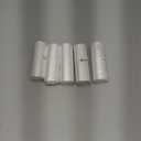 2 Gallon 130 Counts (fit 1.8-2 Gal) Small Trash Bags Garbage Bags by RayPard, 6-7.5 Liter Waste Basket Liners fit 1.6-2, 2.1, 2.2 Gal Trash Can for Home Office Kitchen Bathroom Bedroom, Clear 5 Pack