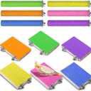 6 Pcs Bird Perch Stand Toy, Wood Parrot Stand Platform Colorful Sand Paw Grinding Stick Cage Accessories Exercise Toys for Cockatiel Conure Budgies Parakeet Lovebird Hamster Gerbil Rat Mouse (6 Pcs)