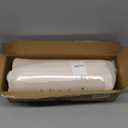 Reversible Dog Crate Pad Bed for Large Dogs,Washable & Non-Slip Kennel Pet Mat, High Density Foam and Soft Fleece Cat Bed for Indoor & Outdoor Use, 41" x 28", Cream White