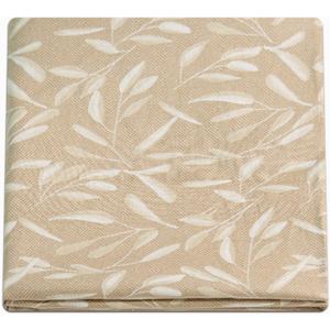ZonLi Futon Mattress Cover Full Size for Traditional Japanese Floor Futon Mattress with Zipper,Tatami Floor Sleeping Mat Cover,Super Soft and Machine Washable (54x84, Beige Leaves)