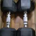 Barbell Coated Dumbbell Weight | Multiple Options Pairs & Sets, Chrome Handle, 25 lb - Pair