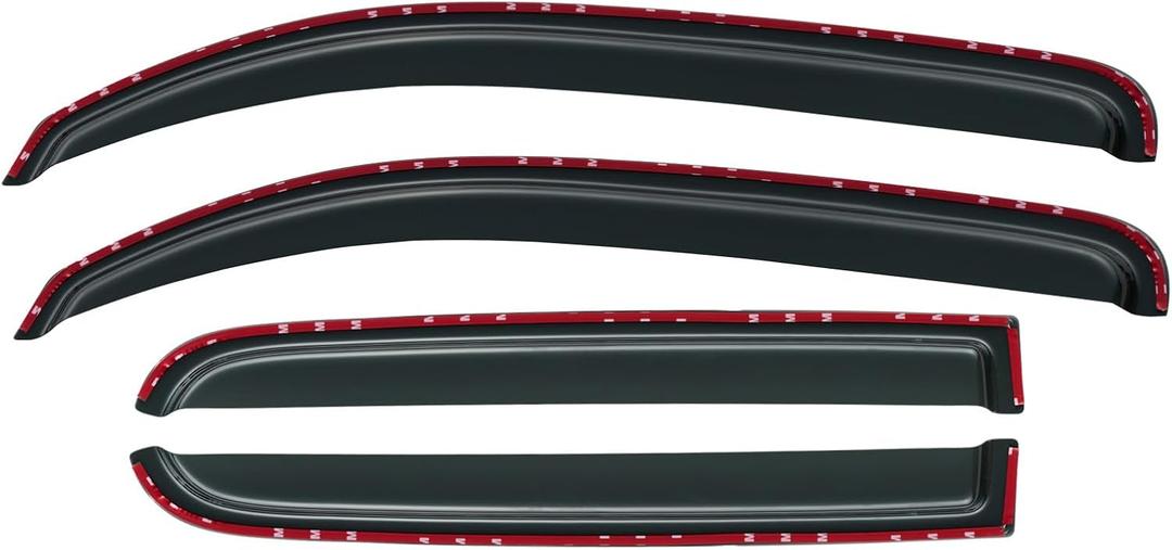 in-Channel Window Visors Rain Guards Shield for 2006-2011 Chevy HHR, Window Vent Wind Deflectors Visors Shades for 06-11 HHR