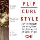 CHI Original 1" Ceramic Hair Straightener Flat Iron for Hair Styling, Advanced Ceramic Technology for Frizz-Free Smooth Shine,Floating Plates for Easy Glide, Analog On/Off Switch,Salon-Quality Results