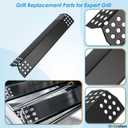 Grill Parts Kit for Expert Grill 4 Burner 720-0789H, Grill Grate, Heat Shield and Burner Kit for Expert Grill Parts XG1136207123002, Expert Grill Replacement Parts 4 Burner XG19-101-002-02