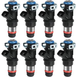 Fuel Injectors Compatible for Silverado 1500 2500 3500, for GMC Sierra Yukon Cadillac Escalade, for Buick Rainier, for Cadillac 5.3L 6.0L 4.8L V8, 2001-2007, Replaces 25317628 17113698 FJ315