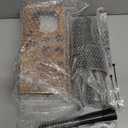 IOV Mixology Bartender Kit Bar Set with Stand | 17-Piece Cocktail Shaker Set | 28oz Boston Shaker Drink Mixer Set with All Essential Accessory Tools | Fun Housewarming Gift (Black)