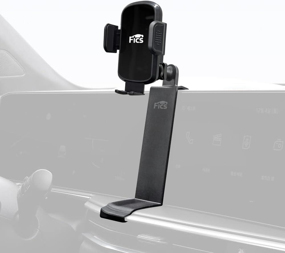 FICS Car Phone Holder for KIA Sorento 2024 2025 2026 with 12.3 Cluster  Custom-Fit Mount for Seamless Display Integration, Interior Accessories for Navigation Use, Stable Driving View