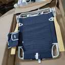 SUN'Y Escapes Portable Backpack Beach Chair for Adults - Nautical Navy