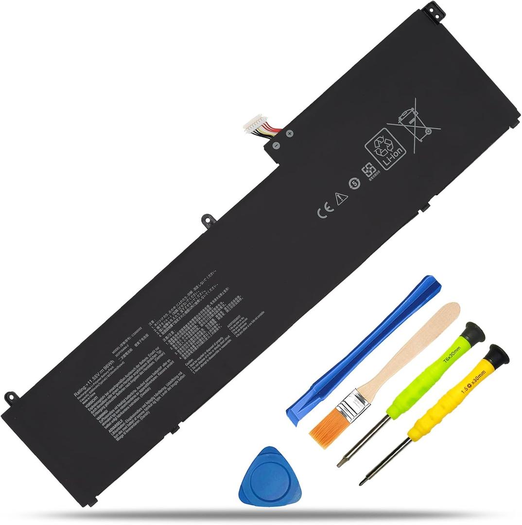 C32N2002 Laptop Battery Replacement for Asus ZenBook Pro 15 UX535 UX535L UX535LI UX535LI-XH77T UX564 UX564EH UX564PH UX564EI UX564EI-H2038T UX564PH-EZ007R 71A15CB1 Series Notebook 11.55V 96Wh