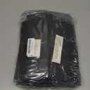 5 Pack 40-inch Suit Bag Garment Bag for Travel and Storage, Garment Bags for Hanging Clothes with Zipper and Visible Transparent Window, Black