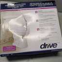 Drive Medical Raised Toilet Seat with Lock, Standard Seat, 4"