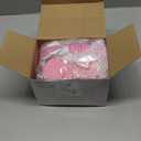 100 Pcs 2.76 Inch Inspirational Compact Mirror Bulk Women Small Gifts Graduation Party Favors Purse Mirror Pocket Mini Stuffer Items for Adult Coworker Cheerleader Employee (Pink Series)