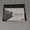 Buself Toaster Oven Liner  Compatible with Breville, Cuisinart, Black & Decker, Dash, and More  Nonstick Heat Resistant Reusable Air Fryer Liners, PFOA & BPA Free, 9x11", 2 Pack, Black