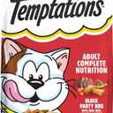 Temptations Adult Dry Cat Food, Block Party BBQ Flavor, 6.3 lb, 3 Pack (EXP 10/04/26)