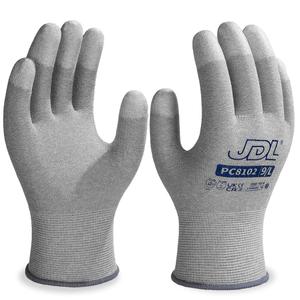 JDL Safety Gloves, Anti-Static ESD Work Gloves, Size M, 6 Pairs