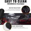 Japanese Riverside Full Moon Desk Mat Large Mouse Pad Gaming Mousepad Extended XL Keyboard Mat Computer Laptop Mouse Desktop Mat 31.5 X 11.8 Desk Decor (Dark Moon Canyon)