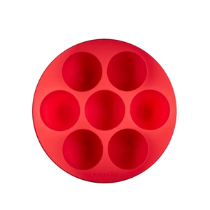 Instant Pot Silicone Egg Bites Pan with Lid (Red), Compatible with 6-Quart and 8-Quart Cookers