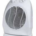 Pro Fusion Fixed Fan Heater 2000 W White Oscillating Base