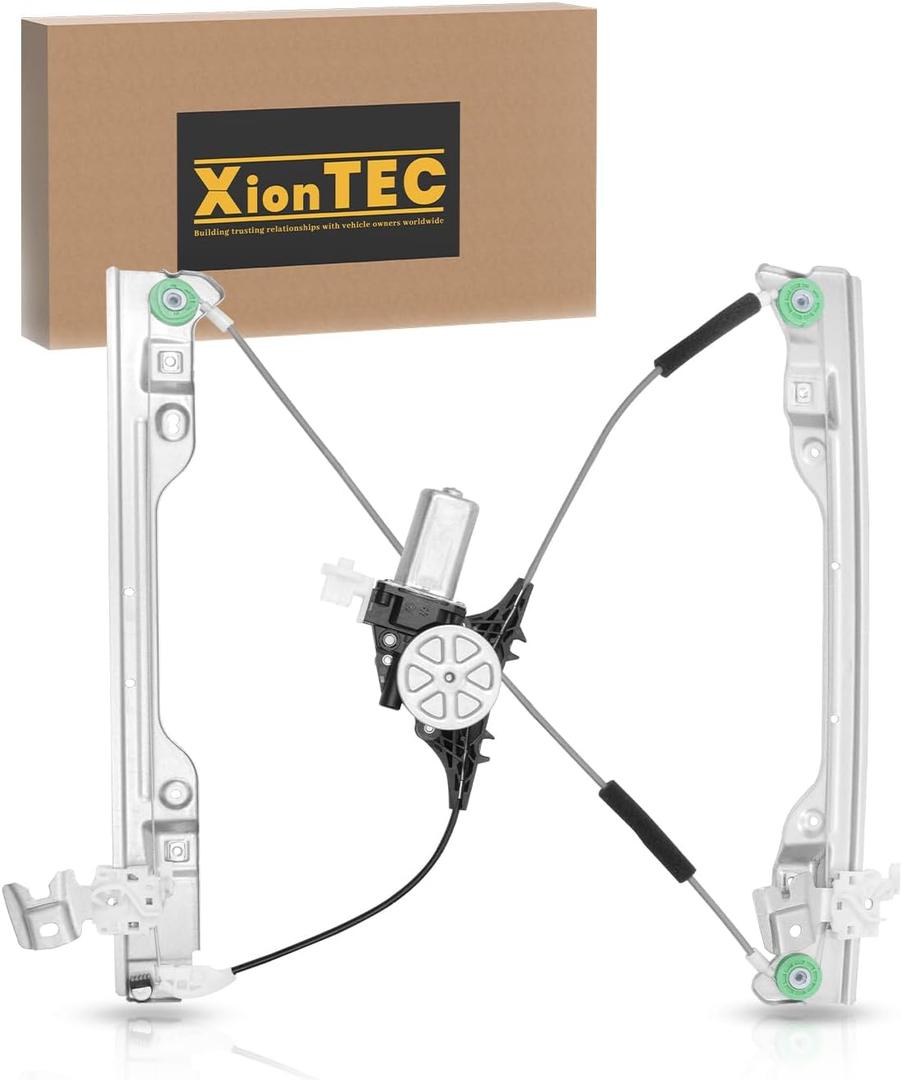 Power Window Regulator with Motor Front Driver Side Compatible with Nissan Altima 2007 2008 2009 2010 2011 2012 Sedan with Auto-Up, Replaces# 80721-JA000, 80730-EG000
