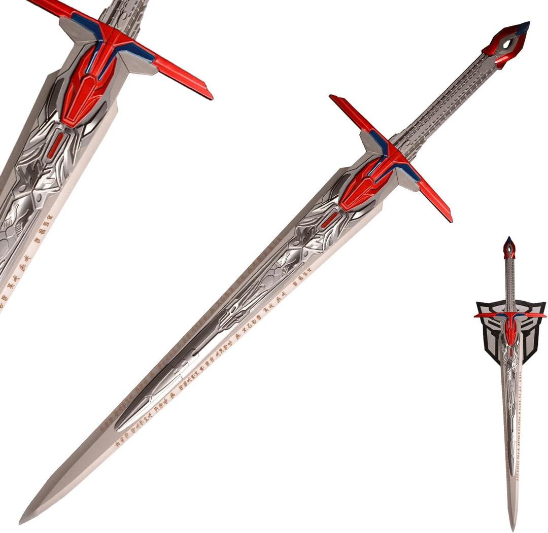 OptimusPrime Sword,Stainless Steel, Hand-Forged,Made Anime Cosplay Movie Sword Trial Props