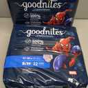 Goodnites Boys' Nighttime Bedwetting Underwear, Size S/M (43-68 lbs), 44 Ct (2 Packs of 22)