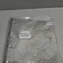 A4 Clear Soft PVC Round Ring Binders Dia 25mm 4-Ring Binder Cover with Snap Button Closure for Loose Leaf Journal Planner Albums DIY (A4-4 Holes(247x320mm))