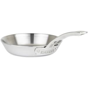 Viking Contemporary 3-Ply Frying Pan, 8 Inch Stainless Steel Kitchen Cookware, Silver
