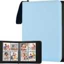 Polaroid Photo Album Book with 240 Pockets 3.5x4.25 Inch Pictures Fits for Polaroid i-Type, 600, SX-70Go instant photos and Fujifilm Instax Wide Square Photos (Pastel Blue)