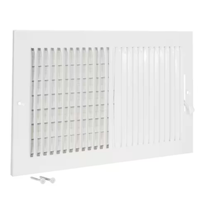 EZ-FLO
14 in. x 8 in. 2-Way Steel Wall/Ceiling Registered, White