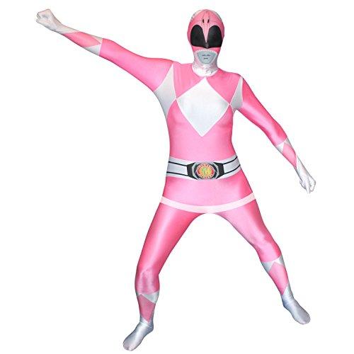 Morphsuits Men's Power Rangers, Pink, XX-Large