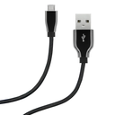ZGear 6 ft Braided Micro USB Cable - Black 