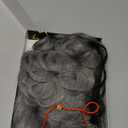 Gray Wig for Black People Pixie Cut Wig with Bangs Short Pixie, Curly Wig for Black Women, Fluffy Pixie Curly Wig for Women Natural Wavy Short Gray Pixie Cut (Grey)