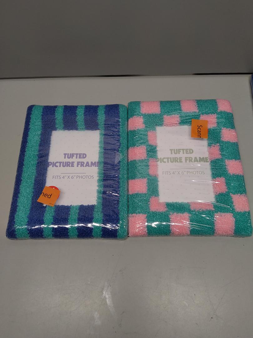 Textured Picture Frames Pack of 2, 4"×6"