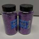 2 x Purple Chunky Glitter, 14.11oz/400g Craft Glitter Powder for Epoxy Tumblers, Hair Face Body Eye Nail Art Festival, DIY Party Decorations