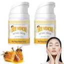 2PCS Bee Venom Cream, Bee Venom Retinol Cream, Natural Skin Moisturizer, Bee Venom Cream for All Skin Types