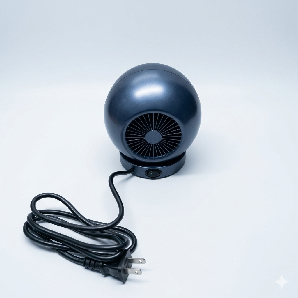 Hot Air Electric Heating Fan, Mini Desktop Heater, Portable for Winter, Suitable for Homes, Bedrooms, and Offices