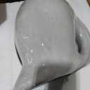 Neutral Reactive Glaze Stoneware Pitcher 8.25"L x 6"W x 9.5"H 64 oz.