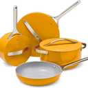 Caraway 12-Piece Non-Stick Ceramic Cookware Set, 12pc Set