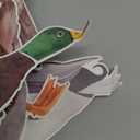 Mallard Duck Happy Birthday Banners Duck Hunting Birthday Decorations Mallard Duck Birthday Party Banners for Hunting Theme Party Decor Baby Shower Supplies