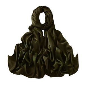 Lina & Lily Women's Silky Satin Scarf Shawl Wrap for Wedding Evening Dress