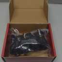 Dog Shoes for Large Small Medium Dogs Knob Breathable Dog Boots & Paw Protectors Non-Slip Dog Shoes for Hot Pavement,Rain,Snowy Day Indoor Outdoor 4pcs (Black, 4)