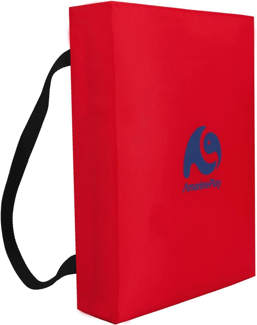 Throwable Flotation Cushion,Emergency Foam Boat Throwable Flotation Device, 16''Wx14''Lx2.7''H