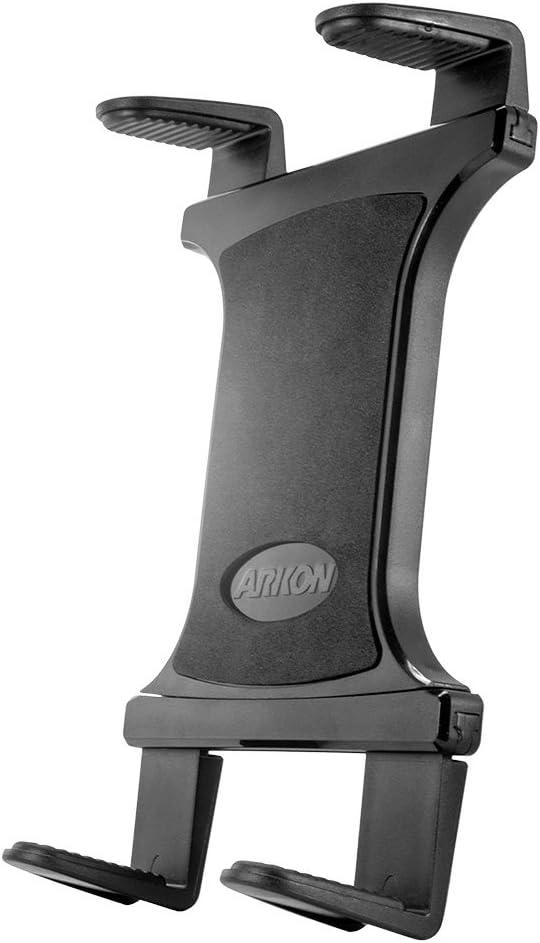 ARKON Mounts Slim-Grip Universal Tablet Holder | Grips Devices up to 18.4" in Screen Size | Fits Pedestals with Dual-T Patterns | For iPad, Galaxy, Tab, Pixel, & more | TAB001