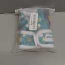 Pet Soft Washable Female Diapers (3 Pack) Female Dog Diapers, Comfort Reusable Doggy Diapers for Girl Dog in Period Heat (Cute Flower, XS) (X-Small:7''-10'')