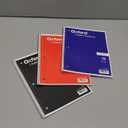 Oxford Spiral Notebooks, 3 Pack, 5 Subject, College Ruled Notebooks for School, 8 x 10.5 Inches, 180 Sheets, 4 Dividers, Assorted Colors, Back to School Supplies (65203)