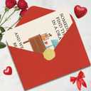 10 x Happy Valentines Day Card for Husband Boyfriend | Romantic Valentines Day Cards Gifts for Him Her (CD-343)