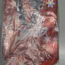 Nush Nush 12 Christmas Gift Bags with Handles  Reusable Christmas Bags for Gifts Medium Size - Holiday Gift Bags in Festive Red, Green & Navy Blue Mix - Perfect Party Favor Bags for Xmas - 8x4x10