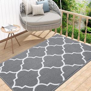 OLANLY Indoor Door Mat, 40x32, Non-Slip Absorbent Resist Dirt Entrance Mat, Washable Low-Profile Inside Floor Mat Doormats for Entryway, Grey (40" x 32")