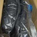 FDW Office Chair Computer High Back Adjustable Ergonomic Desk Chair Executive PU Leather Swivel Task Chair with Armrests Lumbar Support (Black)