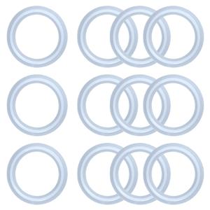 12-Pack 711-4030 2" O-Ring Spa Hot Tub Heater Union Ribbed Gasket Compatible with Balboa Gecko Spa Parts,Replaces 7114030B 711-4030